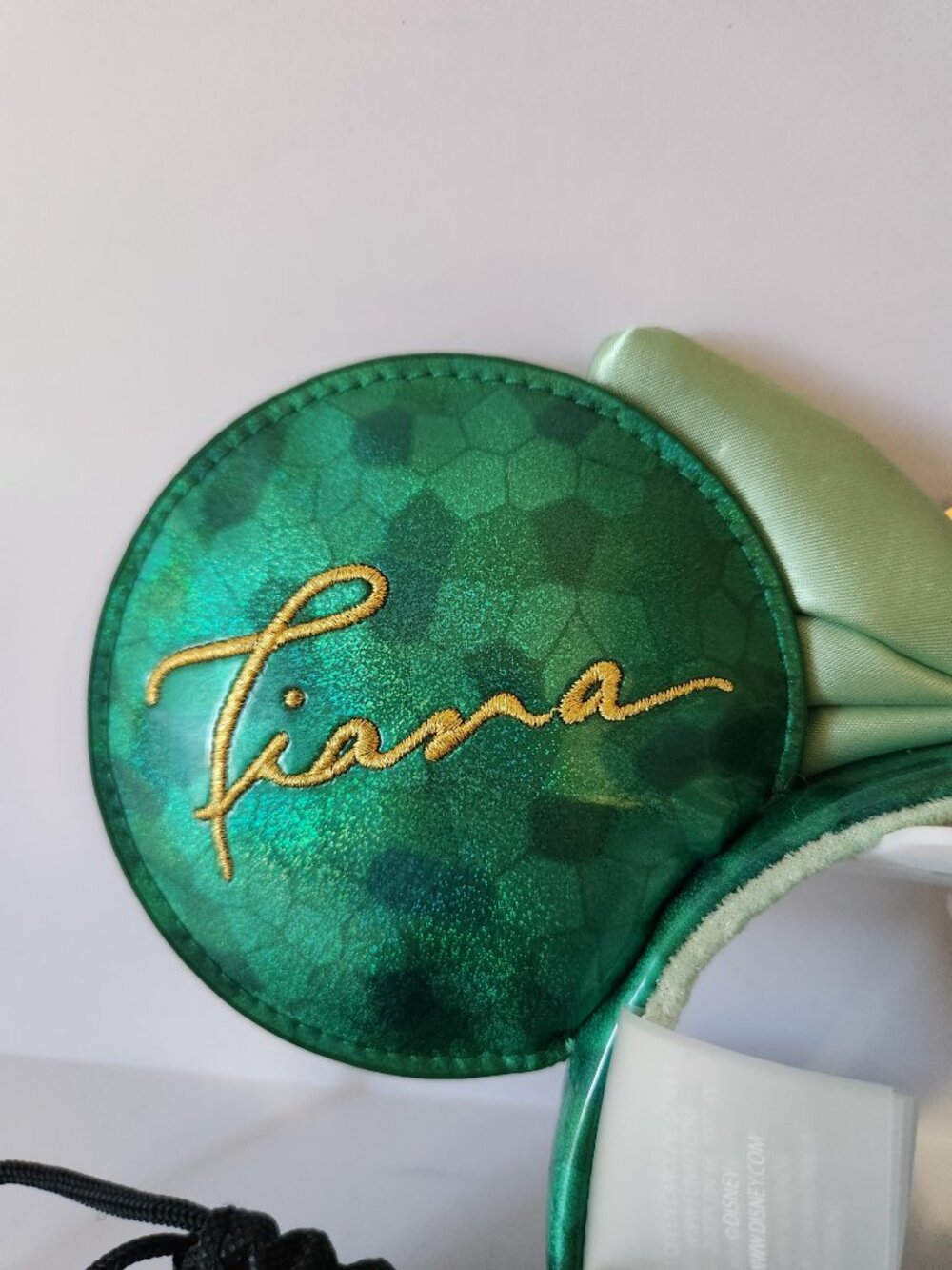 Loungefly Disney Princess Stained Glass Ears Headband Tiana 2025 Authentic New - Picture 3 of 7